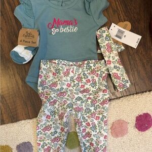 6 mo mamas bestie outfit